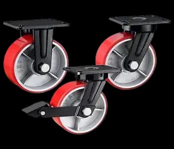 Light Duty Caster Wheels Smooth Mobility for Everyday Applications