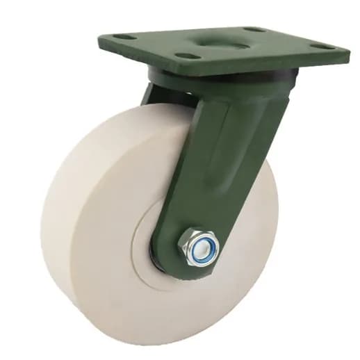 Cast Nylon Wheel with Extra Heavy Duty Castor, Swivel, 800Kgs
