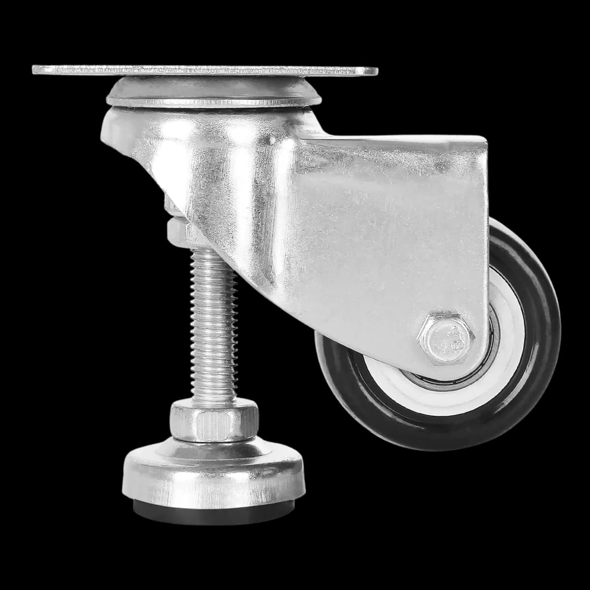 Levelling Castors for Industrial Trolleys