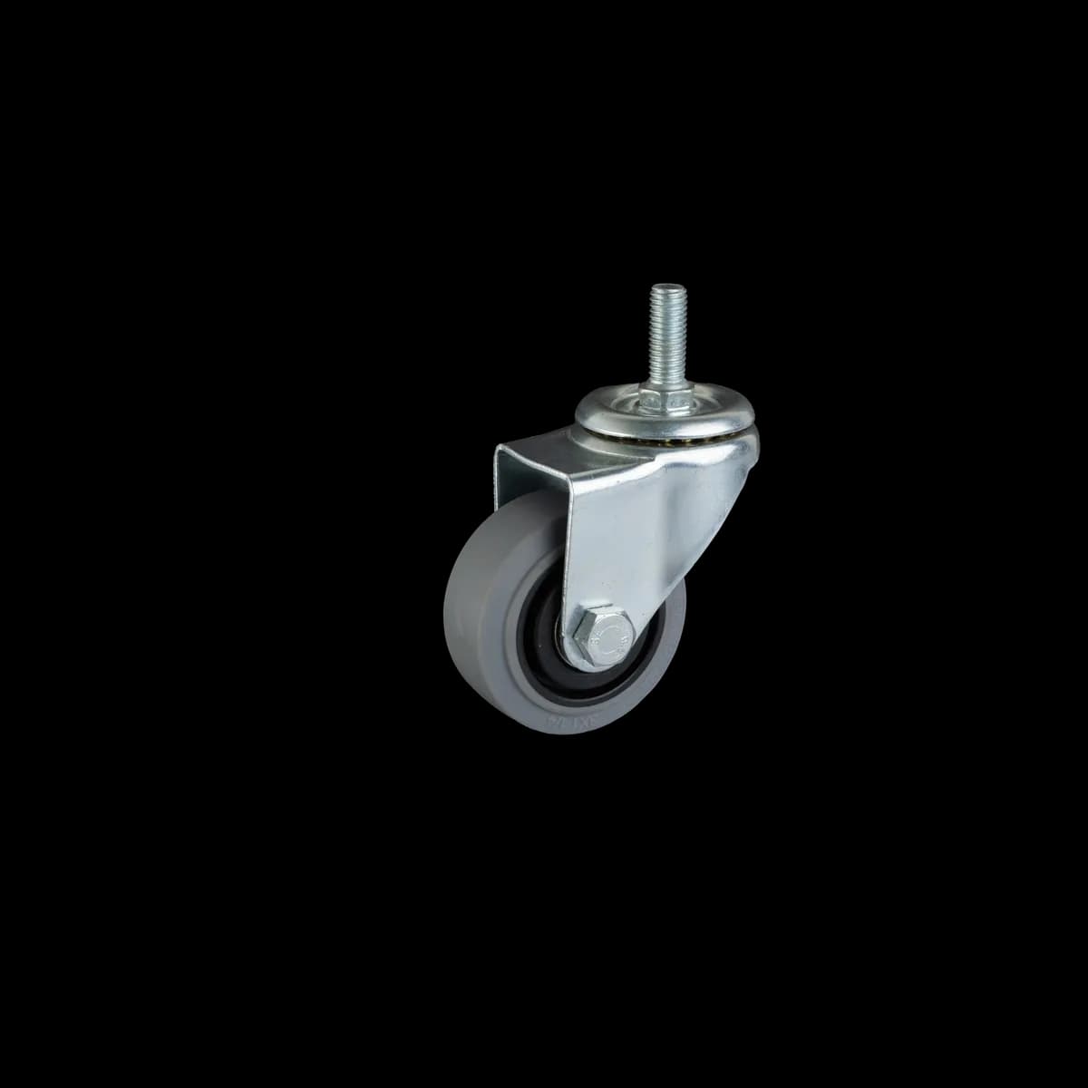 Electrostatic Dissipative Castor Wheel, Bolt Swivel, 100Kgs