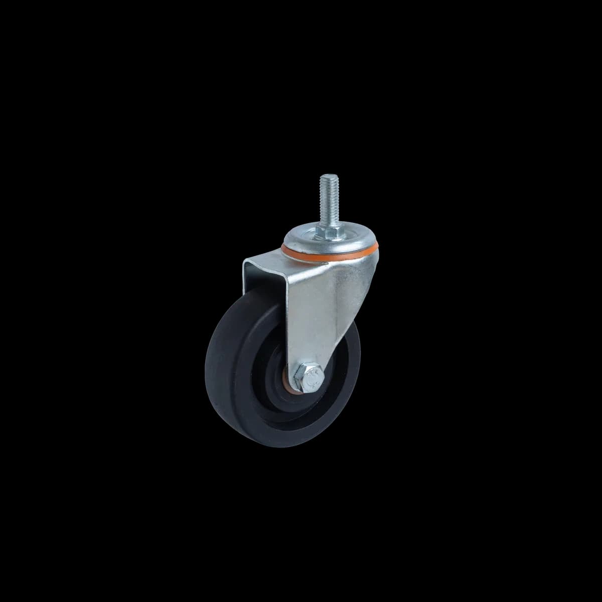 Phenolic Castor Wheel, Bolt Swivel, 100Kgs
