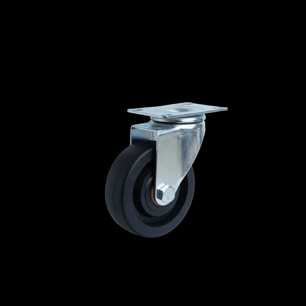 Phenolic Castor Wheel, Swivel, 100Kgs