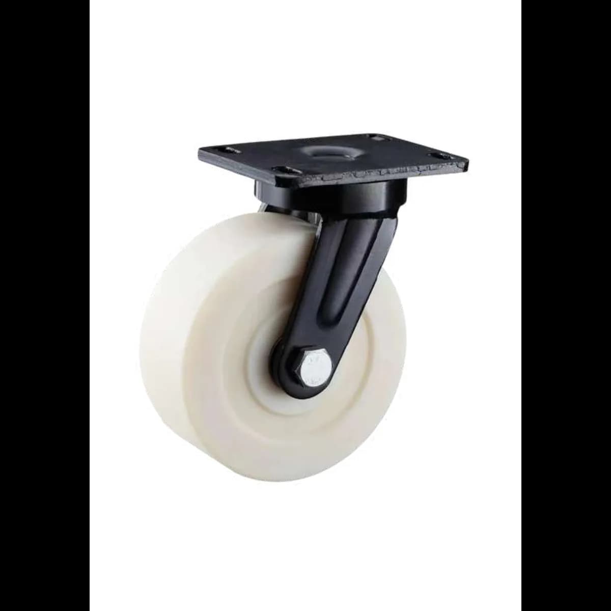 Cast Nylon Wheel with Extra Heavy Duty Castor, Swivel, 2500Kgs