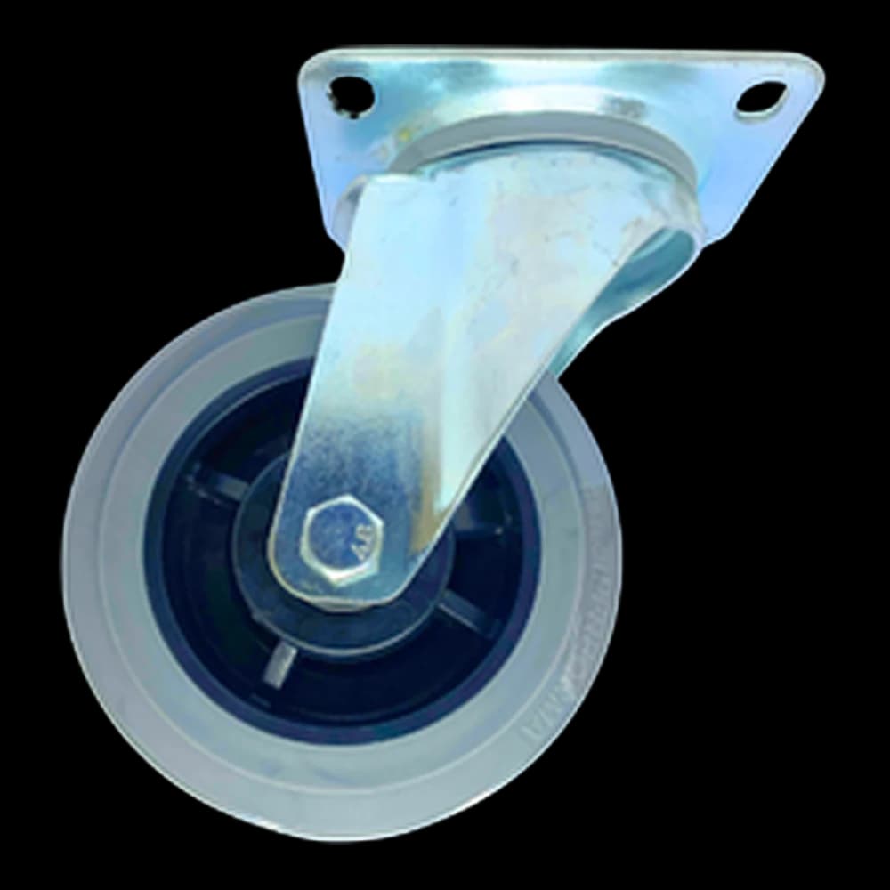 Electrostatic Dissipative Wheel with Pressed Mild Steel Castor, Swivel, 230KG