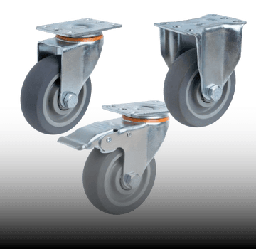 Thermoplastic Rubber Caster Wheel