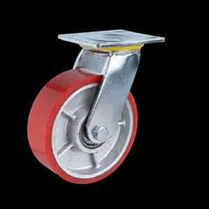 polyurethane castor wheel for industrial trolleys