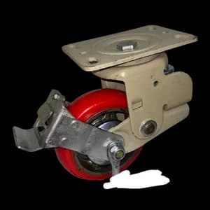 polyurethane castor wheel for industrial trolleys