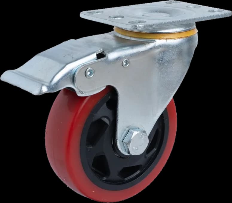 Light duty castor wheels Light duty castor wheels, Up to ~150 kg per castor