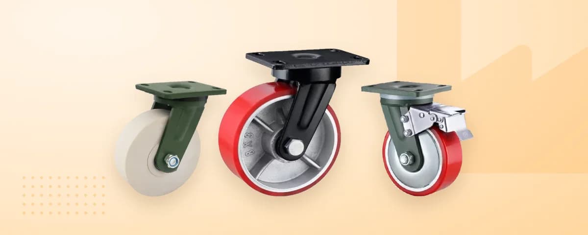 Muvall castors for Industrial Environments