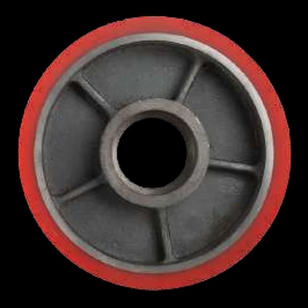 PU (Cast Iron Core) Pallet Rollers & Wheels PUCB 200 50