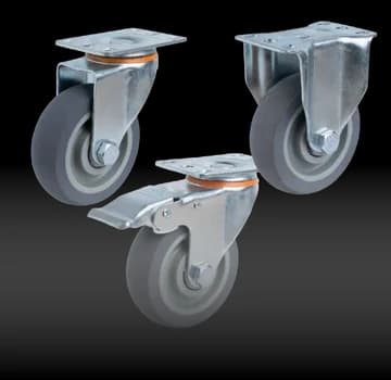 Thermoplastic Rubber Caster Wheel